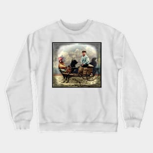 Jimmy and His Rooster Crewneck Sweatshirt